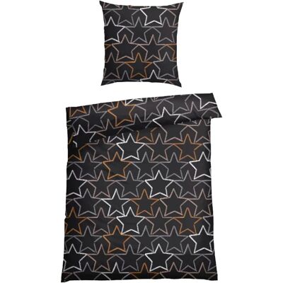 SCHIESSER Lizzy Weiche Baumwolle Stern-Print Bettwäsche SCHIESSER Lizzy Weiche Baumwolle Stern-Print Bettwäsche