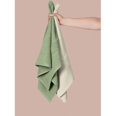 SCHIESSER Turin Baumwollhandtücher - 4er Set, 50x100cm SCHIESSER Turin Baumwollhandtücher - 4er Set, 50x100cm