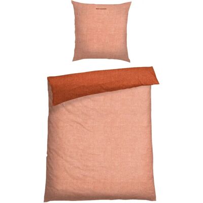 SCHIESSER Doubleface Orange Wendebettwäsche - Bettwäsche SCHIESSER Doubleface Orange Wendebettwäsche - Bettwäsche