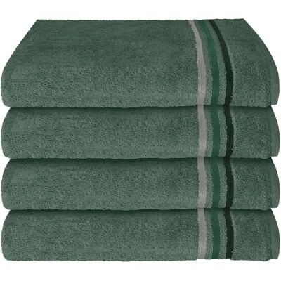 SCHIESSER Skyline Color Baumwollhandtücher - 4er Set 50x100cm SCHIESSER Skyline Color Baumwollhandtücher - 4er Set 50x100cm