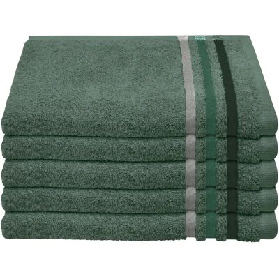 SCHIESSER Skyline Color Gästetücher - 5er Set, 30x50cm SCHIESSER Skyline Color Gästetücher - 5er Set, 30x50cm