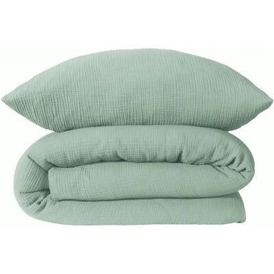 SCHIESSER Molly Musselin - hellgrün - 135x200 - Bedding SCHIESSER Molly Musselin - hellgrün - 135x200 - Bedding