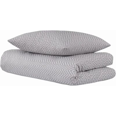 UNCOVER BY SCHIESSER - Grebur - Hellgrau - Bedding set UNCOVER BY SCHIESSER - Grebur - Hellgrau - Bedding set