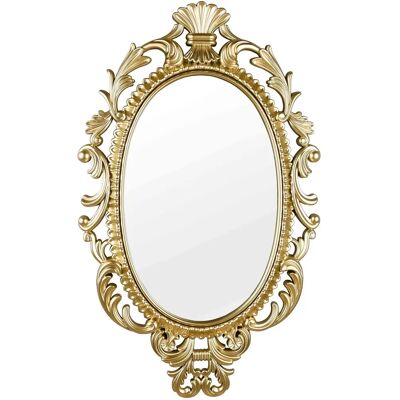 Trio Gold Oval Wandspiegel - Vintage Stil Trio Gold Oval Wandspiegel - Vintage Stil