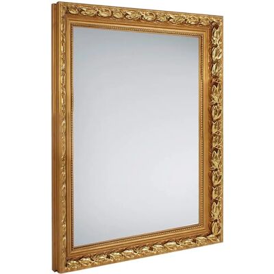 MIRRORS AND MORE Tanja Specchio da Parete Dorato Stile Barocco MIRRORS AND MORE Tanja Specchio da Parete Dorato Stile Barocco