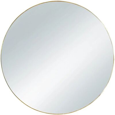 MIRRORS AND MORE Mila Runder Gold Wandspiegel - Wandspiegel MIRRORS AND MORE Mila Runder Gold Wandspiegel - Wandspiegel