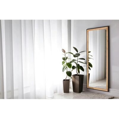 Ismeretlen Márka 1610398 Fekete MDF Tölgy Artisan Fali Tükör - 70x170 cm Ismeretlen Márka 1610398 Fekete MDF Tölgy Artisan Fali Tükör - 70x170 cm