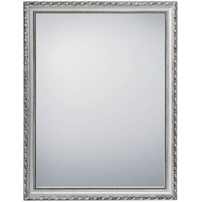 MIRRORS AND MORE LOLA Wandspiegel - Rechteckig, Silber, Holz - Wandspiegel MIRRORS AND MORE LOLA Wandspiegel - Rechteckig, Silber, Holz - Wandspiegel
