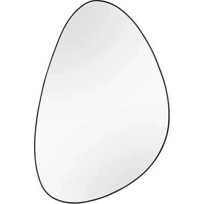 MIRRORS AND MORE Idona Wandspiegel - 60x40cm, Schwarz - Wandspiegel MIRRORS AND MORE Idona Wandspiegel - 60x40cm, Schwarz - Wandspiegel