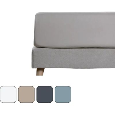 Emma Bettwäsche Spannbettlaken Percale 200 TC 180x200 Uni Emma Bettwäsche Spannbettlaken Percale 200 TC 180x200 Uni