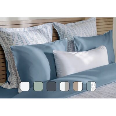 Emma - Percal - 50x70cm - GreenBeige - Kussenhoes Emma - Percal - 50x70cm - GreenBeige - Kussenhoes
