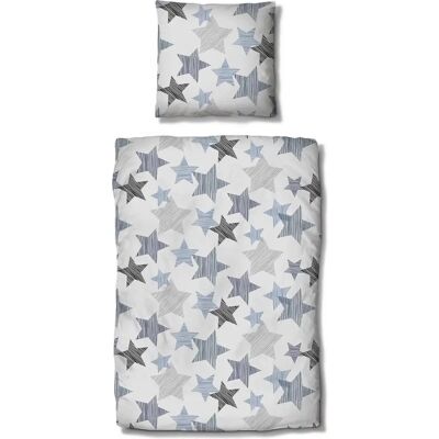 Traumschlaf - Sterne blau - 200 x 200 cm - Bedding set Traumschlaf - Sterne blau - 200 x 200 cm - Bedding set
