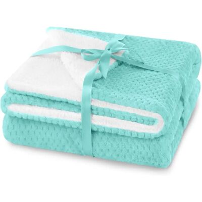 AmeliaHome - Shleepy - Turkusowy - Throw blanket AmeliaHome - Shleepy - Turkusowy - Throw blanket
