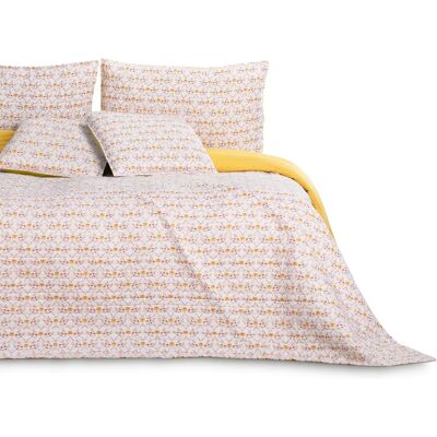Couverture Double Face Blanche Imprimée AmeliaHome - Style Boho Couverture Double Face Blanche Imprimée AmeliaHome - Style Boho