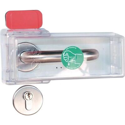 Cubierta de puerta de escape tipo K GFS - Plástico transparente de seguridad Cubierta de puerta de escape tipo K GFS - Plástico transparente de seguridad