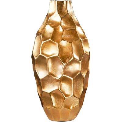 Invicta - 41545 - Gold Hammerschlag - 22x45x22 cm - Vase Invicta - 41545 - Gold Hammerschlag - 22x45x22 cm - Vase