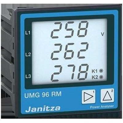 Janitza UMG 96RM-M Strom- und Spannungszähler - 10-300V, AC/DC, M-Bus - Universalmessgerät Janitza UMG 96RM-M Strom- und Spannungszähler - 10-300V, AC/DC, M-Bus - Universalmessgerät