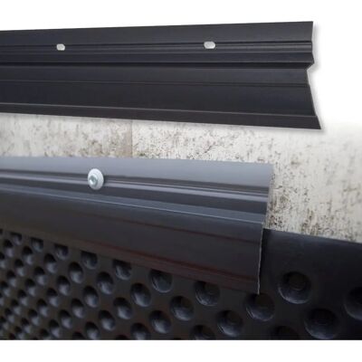 LEMAL - PT6 - 65 × 10 mm - 2 m - 1 embout de bord - profil de couverture - Publicité LEMAL - PT6 - 65 × 10 mm - 2 m - 1 embout de bord - profil de couverture - Publicité