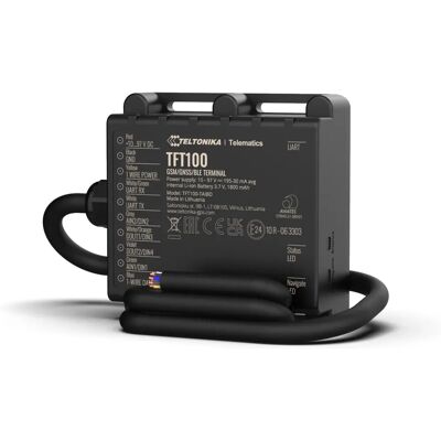 Teltonika TFT100 - CAN-Schnittstellen Tracker für Motorrad - Schwarz Teltonika TFT100 - CAN-Schnittstellen Tracker für Motorrad - Schwarz
