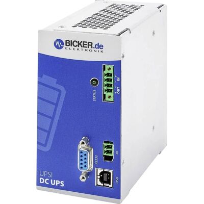 Bicker Elektronik UPSI-2406DP1 Lithium-UPS - Industriële DIN-rail backup Bicker Elektronik UPSI-2406DP1 Lithium-UPS - Industriële DIN-rail backup