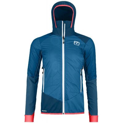 Ortovox Swisswool Col Becchei Hybridjacke - Softshelljacke - Damen - Mountain Blue Ortovox Swisswool Col Becchei Hybridjacke - Softshelljacke - Damen - Mountain Blue