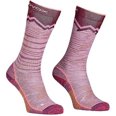 Ortovox Tour Long Socks - Mountain Rose Ski Socks Ortovox Tour Long Socks - Mountain Rose Ski Socks