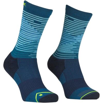 Ortovox All Mountain Mid Socks - Merinosocken - Herren Petrol Blue 45-47 Ortovox All Mountain Mid Socks - Merinosocken - Herren Petrol Blue 45-47