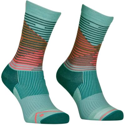Ortovox All Mountain Mid Socks Merino Women’s Ice Waterfall - Socks Ortovox All Mountain Mid Socks Merino Women’s Ice Waterfall - Socks