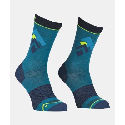 Calzini medi Ortovox Mountain Blue - Merino - Uomo - Alpine Light Comp Calzini medi Ortovox Mountain Blue - Merino - Uomo - Alpine Light Comp