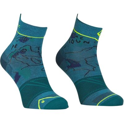 Ortovox Mountain Blue Merino Socks - Leicht, Atmungsaktiv - Socken Ortovox Mountain Blue Merino Socks - Leicht, Atmungsaktiv - Socken