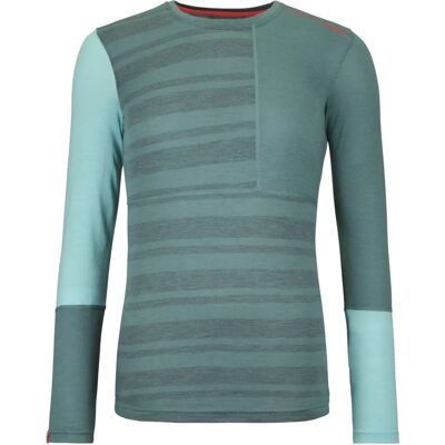Ortovox 185 Rock'N'Wool Long Sleeve - Termo prádlo - Žena - Arktická šedá L Ortovox 185 Rock'N'Wool Long Sleeve - Termo prádlo - Žena - Arktická šedá L