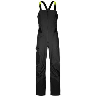 Ortovox - 3L Deep Shell Bib Pants - Black Raven - XL - Pants Ortovox - 3L Deep Shell Bib Pants - Black Raven - XL - Pants