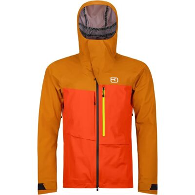 Ortovox M Arancione Caldo 3L Ravine Shell Giacca - Giacca Ortovox M Arancione Caldo 3L Ravine Shell Giacca - Giacca