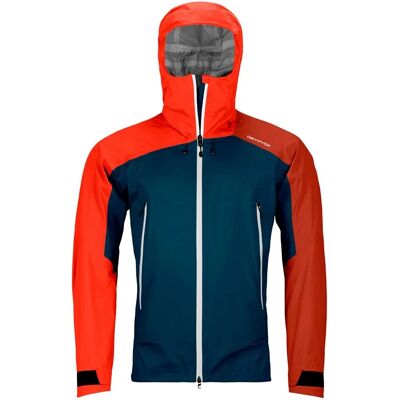 Ortovox - Westalpen 3L Light Jacket M - bleu - L - veste hardshell - Publicité Ortovox - Westalpen 3L Light Jacket M - bleu - L - veste hardshell - Publicité