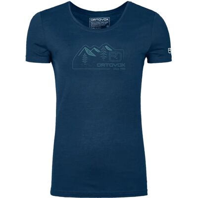 Modelo lana Ortovox 84068 - Camiseta para deportes de montaña Modelo lana Ortovox 84068 - Camiseta para deportes de montaña