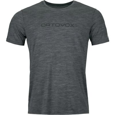 Ortovox 150 Cool Merino Wool T-Shirt - Black Steel Blend - Shirt Ortovox 150 Cool Merino Wool T-Shirt - Black Steel Blend - Shirt