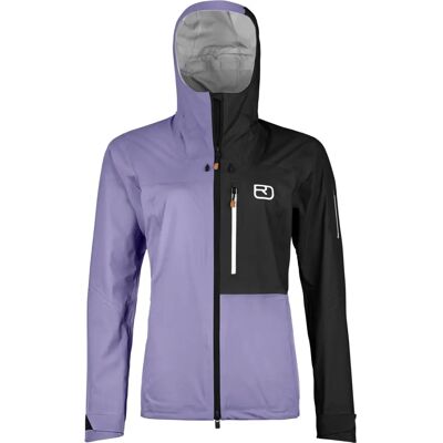 Veste Ortovox 3L Lila - Imperméable et coupe-vent Alpine - Publicité Veste Ortovox 3L Lila - Imperméable et coupe-vent Alpine - Publicité