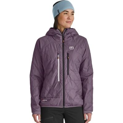 Chaqueta aislante Ortovox Swisswool Piz Boè Mujer M - Púrpura Chaqueta aislante Ortovox Swisswool Piz Boè Mujer M - Púrpura