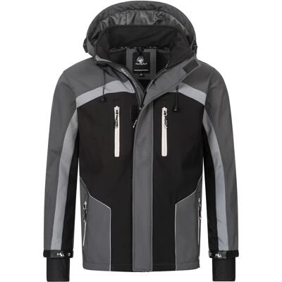 Rock Creek Softshell - Dunkelgrau - 3XL - Softshelljacke Rock Creek Softshell - Dunkelgrau - 3XL - Softshelljacke