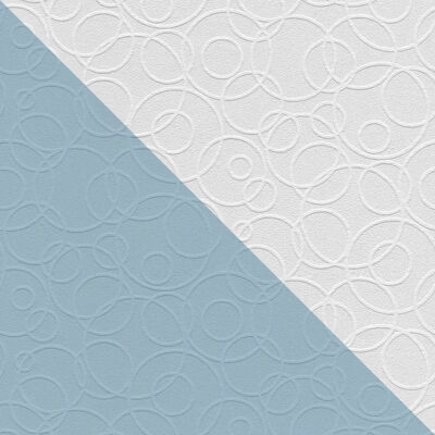 Profhome 104519-GU Weiße geometrische strukturierte Vliestapete - Wandtapete zum Überstreichen Profhome 104519-GU Weiße geometrische strukturierte Vliestapete - Wandtapete zum Überstreichen