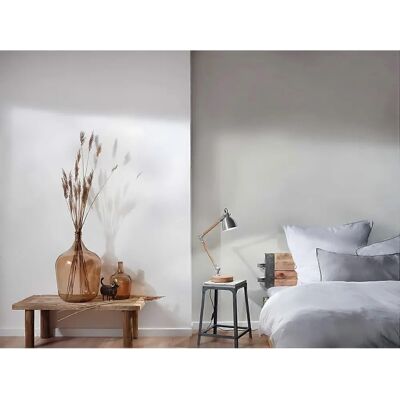 Profhome 306889-GU White Textured Non-Woven Wallpaper - Wall Decor Profhome 306889-GU White Textured Non-Woven Wallpaper - Wall Decor