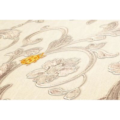 Profhome 343253-GU Carta da Parati Non Tessuta con Fiori Dorati Gialli - Carta da parati Profhome 343253-GU Carta da Parati Non Tessuta con Fiori Dorati Gialli - Carta da parati