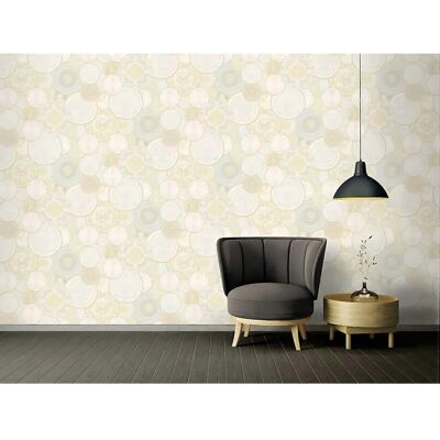 Profhome 349012-GU Papier Peint Or Argent Texturé - Non-tissé Murale - Publicité Profhome 349012-GU Papier Peint Or Argent Texturé - Non-tissé Murale - Publicité