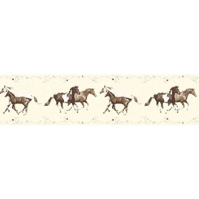 Profhome 358382-GU Animal Pattern Wall Border - Wallcovering Profhome 358382-GU Animal Pattern Wall Border - Wallcovering