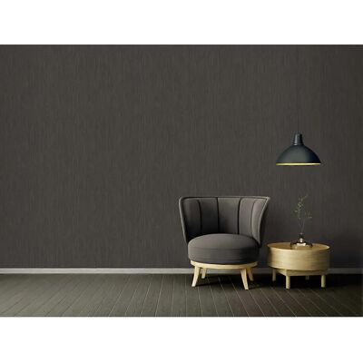 Profhome 370524-GU Textured Grey Black Non-woven Wallpaper - Non-woven wallpaper Profhome 370524-GU Textured Grey Black Non-woven Wallpaper - Non-woven wallpaper