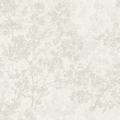 Profhome Beige Blumen Vlies Tapete - Wanddekoration Profhome Beige Blumen Vlies Tapete - Wanddekoration