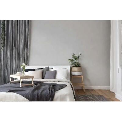 Profhome 374183-GU Grey Textured Non-woven Wallpaper - Wall Decor Profhome 374183-GU Grey Textured Non-woven Wallpaper - Wall Decor