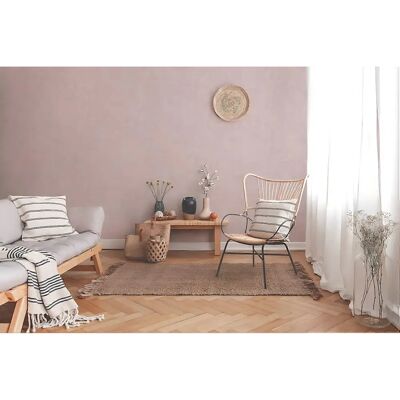 Profhome Rosa Texturierte Vlies Tapete - Wanddekoration Profhome Rosa Texturierte Vlies Tapete - Wanddekoration