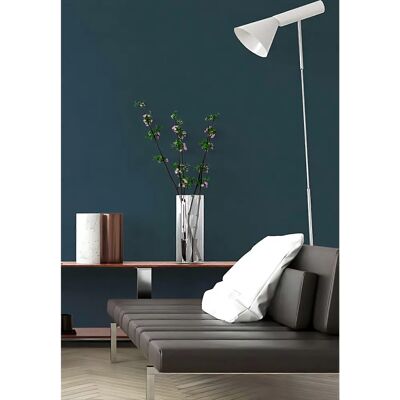 Profhome Blau Texturierte Vlies Tapete - Wanddekor Profhome Blau Texturierte Vlies Tapete - Wanddekor
