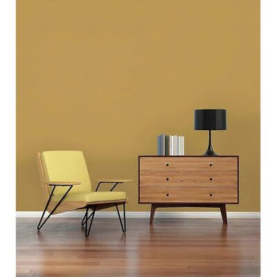 Profhome 377026-GU Non-woven Wallpaper - Yellow - Wall Decor Profhome 377026-GU Non-woven Wallpaper - Yellow - Wall Decor